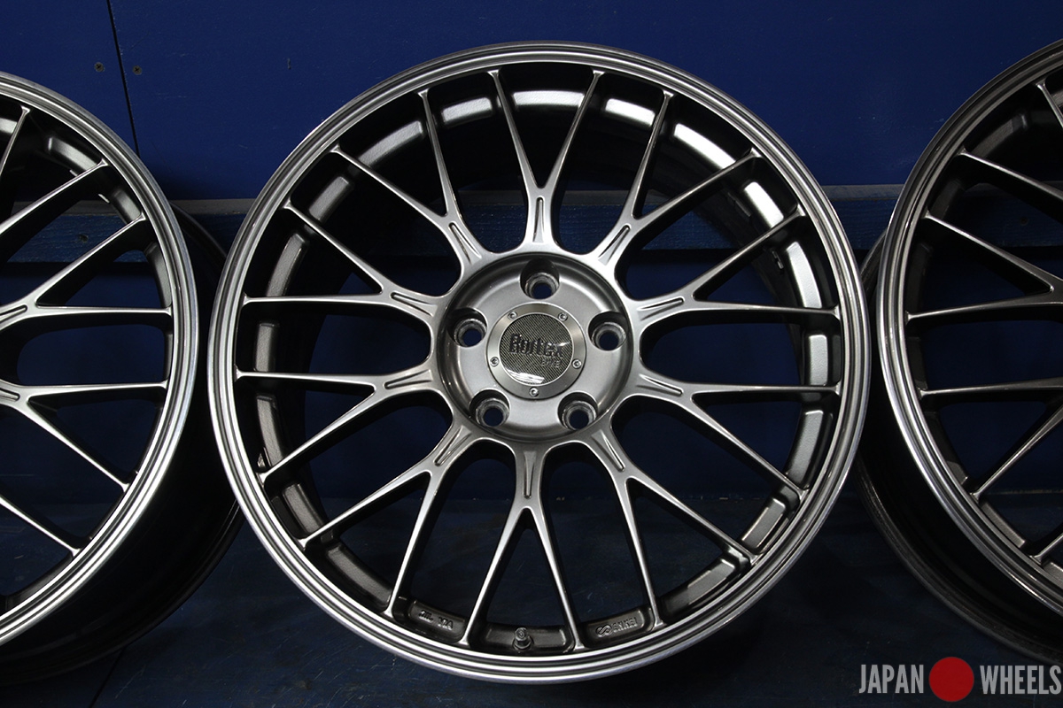 ② ENKEI Bortex 17インチ PCD100 5穴 ２本 セット Диски Enkei Bortex - Japan Wheels