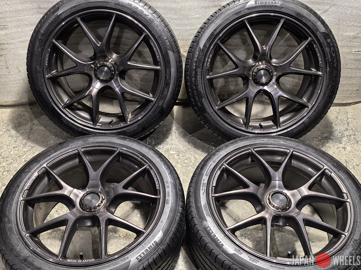 在庫有】RAYS HOMURA 2X5S 19X8.5J 5H-114.3 2本セット HG HOMURA