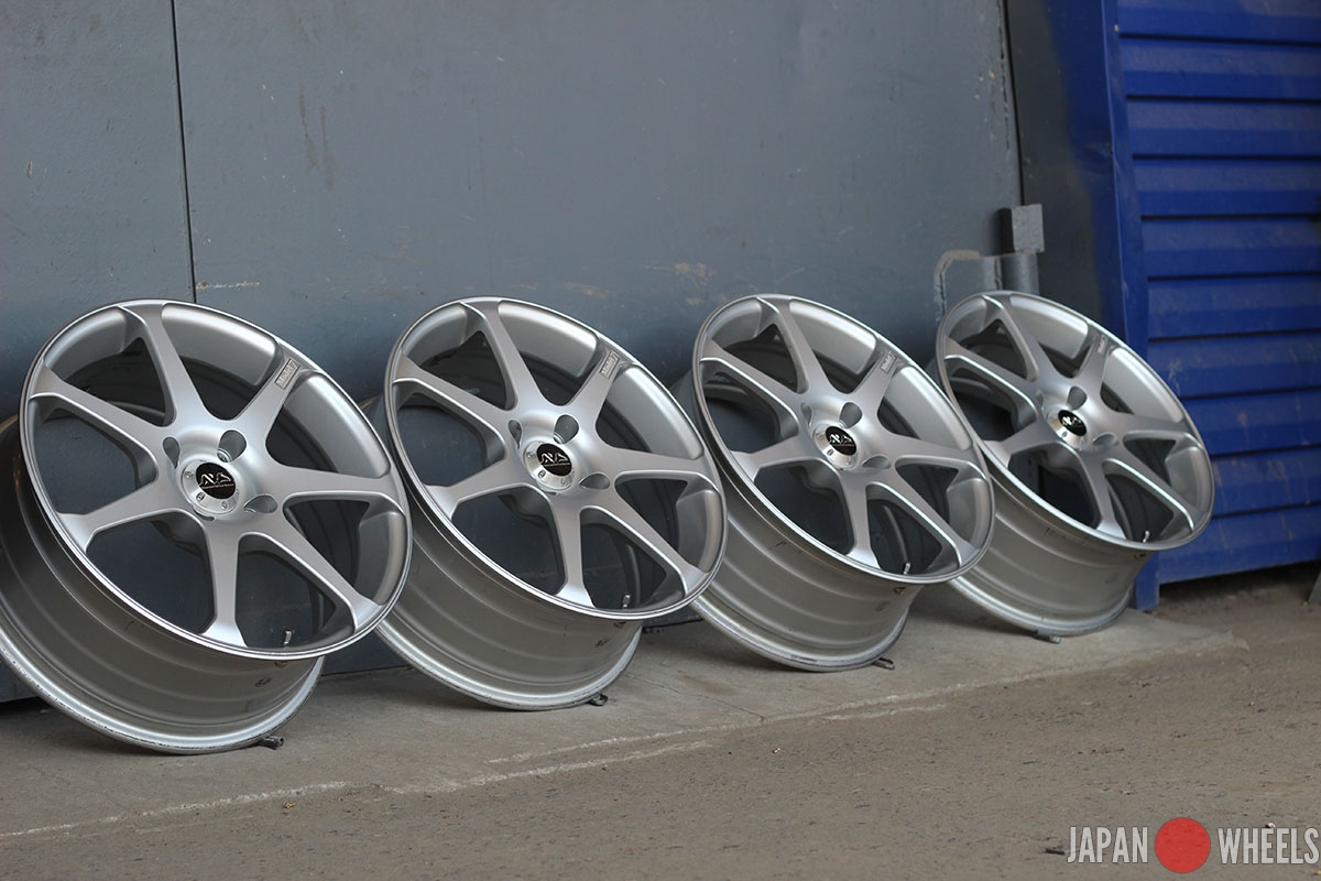 美品☆AVS ADVAN MODEL7 8j+45 9j+45 4本セット Advan AVS Model 7 R18 8/9jj et45, 18